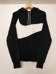 NIKE ナイキ SWOOSH TECH FLEECE PULLOVER プルオーバーパーカー サイズS ブラック メンズ秋冬物