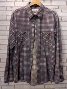 Highlander Flannel ハイランダー フランネル プリントネルシャツ 古着 ビンテージ 80s USA製 メンズ