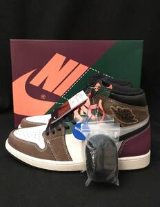 [黒タグ付・未使用] NIKE AIR JORDAN 1 HIGH OG AJ1 HAND CRAFTED ジョーダン ハンド クラブテッド 28cm ブラウン DH3097-001 店舗受取可