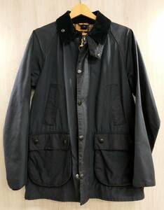 冬 BARBOUR バブアー SLBEDALE オイルドジャケット スリムフィット オイルドコットン MadeinENGLAND トリプルロイヤルクラント 38 ブラック