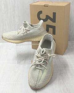 adidas YEEZY BOOST 350 V2 FW3042 アディダス イージー ブースト スニーカー 27.0cm US9 UK8.5 ホワイト グレー