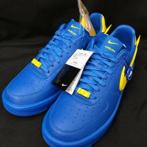 [黒タグ付・未使用] NIKE AMBUSH AIR FORCE 1 GAME ROYAL アンブッシュ コラボ エアフォース 28cm ロイヤル青 黄 DV3464-400 店舗受取可の画像2