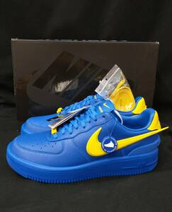 [黒タグ付・未使用] NIKE AMBUSH AIR FORCE 1 GAME ROYAL アンブッシュ コラボ エアフォース 28cm ロイヤル青 黄 DV3464-400 店舗受取可