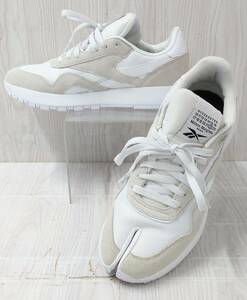 Maison Margiela × Reebok メゾン マルジェラ リーボック コラボ 足袋 スニーカー 26.5cm ホワイト