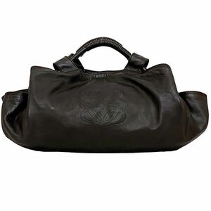 Loebe Modbage Nappa Eye Brown Anagram Beauty Nappa Leatherse Loewe мягкая кожа логотип