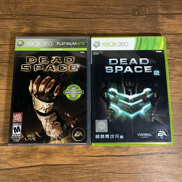 XBOX360 DEAD SPACE デッドスペース 1・2 セット 海外版