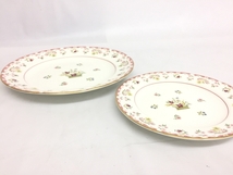 ウェッジウッド WEDGWOOD カップ&ソーサー プレート3種 計5点セット ビアンカ BIANCA Williamsburg 中古 G8000741_画像2