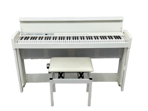 【引取限定】KORG C1 Air 電子ピアノ デジタルピアノ 2020年製 電子ピアノ 椅子付き 中古 直 M7938297