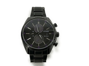 CITIZEN CA0596-86E 腕時計 DARKNESS シチズン X ファイナルファンタジー XIV コラボレーション ウォッチ 中古 S7955703