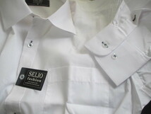 M39-80 ■SELIO fashion★長袖シャツ★白★未使用 送198_画像4