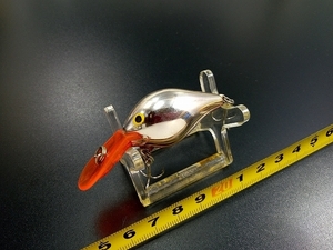 廃番仕様 ラパラ ラトリンファットラップ RFR-4 #CR USED 赤ベロ フィンランド FINLAND RAPALA RATTLIN FAT RAP CRANKBAIT