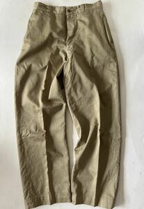  Vintage U.S.ARMYchino tiger u The -/ cotton pants / chinos /60s/29/29×30