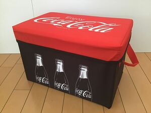 coca-cola(コカコーラ)ストレージボックス /収納BOX /コカ・コーラ/折りたたみ/ボトル缶