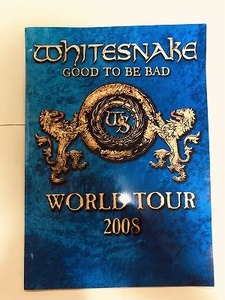  прекрасный товар WHITESNAKE Tour проспект 2008 включение в покупку возможность 