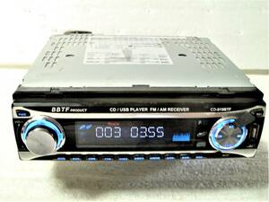 ★　ＢＢＴＦ　ＣＤ－９１９ＢＴＦ　ＣＤ/ＵＳＢ/ＡＵＸ/ＭＰ３/ＷＭＡ　Ｏ/Ｈ済み　完動品　★