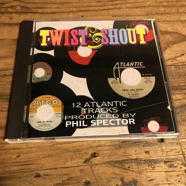 TWIST AND SHOUT! 12 ATLANTIC TRACKS PRODUCED BY PHIL SPECTOR フィルスペクター