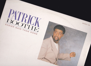 ダンクラ12inch★PATRICK BOOTHE / Easier said than done★picture sleeve・U.K.盤・Supreme★