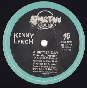 ダンクラ12inch★KENNY LYNCH / A better day / Just having a lie in★Spartan★