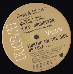 ダンクラ12inch★T.H.P. ORCHESTRA / Fightin’ on the side love★RCA★