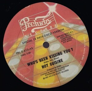 ダンクラ12inch★HOT CUISINE / Who’s been kissing you? / All fired up★Prelude★