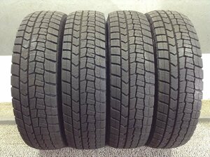 ダンロップ ウインターマックス02 WM02 165/70R14 4本 2022年製 1281 スタッドレスタイヤ (沖縄県・離島は発送不可)