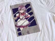 【新品】GRIDMAN Tシャツ 新条アカネ 【FREE】半袖 白/ホワイト◆M L グリッドマン アニメ AKANE SHINJYO あかね_画像2