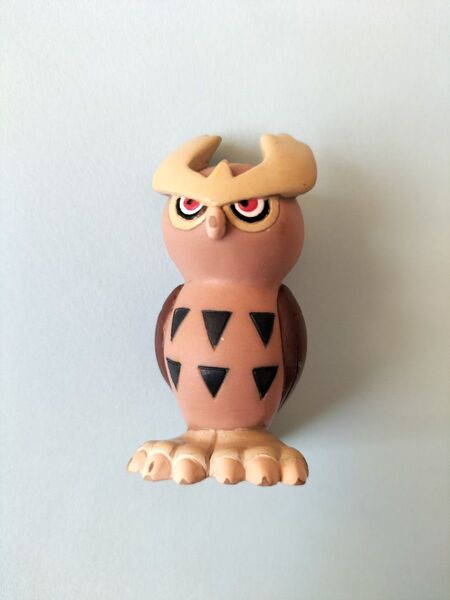 ポケットモンスター 指人形 ヨルノズク ソフビ ポケモンキッズ