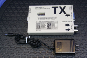 ◆6台入荷◆ IMAGENICS/DVI 信号同軸延長器・送信器 ★CRO-DCE15A TX/ACアダプター付属★ 61697S