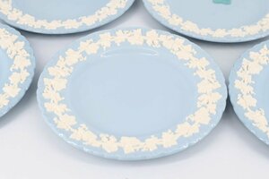 ウェッジウッド EMBOSSED QUEENSWARE ケーキ皿 6客 / WEDGWOOD QUEENSWARE プレート