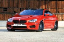 ●BMW F06 F12 F13 6シリーズクーペ/カブリオレ/グランクーペ用 M6タイプ ブラックキドニーグリル/ブラックセンターグリル/630 640 650 645_画像4