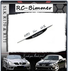 * Mercedes * Benz R170/R171/R172 SLK Special Edition хром эмблема /350/320/200/ боковой эмблема / орнамент эмблема 