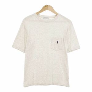 Ci21 MACKINTOSH LONDON マッキントッシュロンドン 半袖トップス カットソー 半袖TEE 胸元ポケットTシャツ 綿100% メンズ 紳士服 S相当