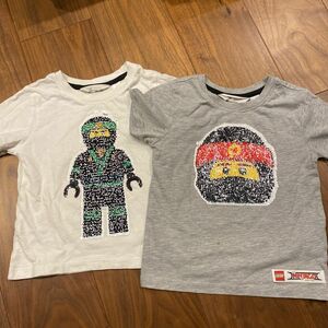 105cm 2枚セット H&M ニンジャゴー 半袖Tシャツ レゴ