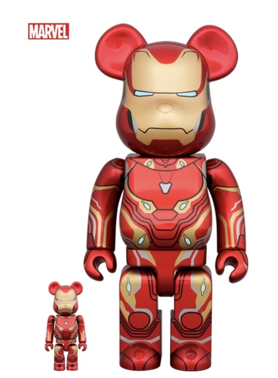 2023年最新】Yahoo!オークション -IRON MAN (BE@RBRICK ベアブリック