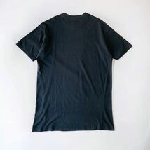 名作 90's VINTAGE 希少 サインロゴ GIORGIO ARMANI イタリア製 ビンテージ Tシャツ サイン MADE IN ITALY アルマーニ オールド 90年代_画像3