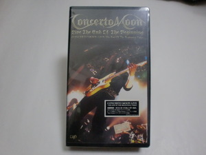 * unopened * Concerto * moon < live >[ji* end *ob* The * Beginning >]VHS videotape 