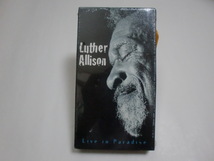 ★未開封★LUTHER ALLISON「LIVE IN PARADISE」VHSビデオテープ_画像1