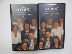 * beautiful goods *arms*[the arms* concert]<part1,2 set >VHS videotape 