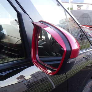  selling out! Nissan X-trail T33 series all cars conform lustre Nismo red metallic door mirror & visor left right 4 piece set simple sticking 