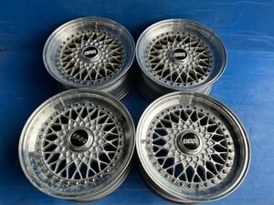 BBS RS180 中古アルミホイール　希少　16インチ 7.5J 5穴PCD114.3 オフセット14 深リム　当時物　群馬県　店頭渡し可能