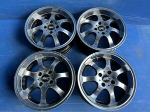 RAYS レイズ FOUNDRY ITC-SPORT 15インチ 15X6.5J +38 PCD100 4H アルミ ホイール 4本 群馬県　店頭渡し可能