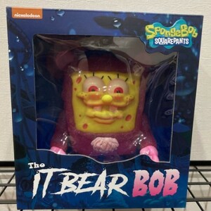  THE IT BEAR BOB BY MILKBOY TOYS SpongeBob ソフビ スポンジボブ ミルクボーイ ピンク UNBOX INDUSTRIES