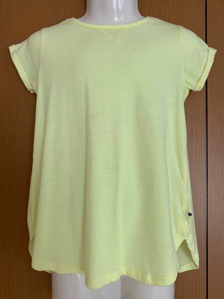 子ども こども 女児 ガールズ Tシャツ 116cm衣装 蛍光色 イエロー ハート ZARA TOKYOBAYららぽーと