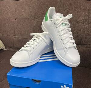 新品◆アディダス スタンスミス ゴルフ adidas STAN SMITH GOLF FTWWHT/GREEN 白/緑 Q46252◆25cm