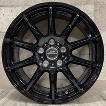 即納 スタッドレスタイヤホイールセット 215/55R17 ミシュラン X-ICE SNOW 特注 軽量SCHNEIDER StaG 17×7.0J+53 5/100 黒 フォレスター_画像2