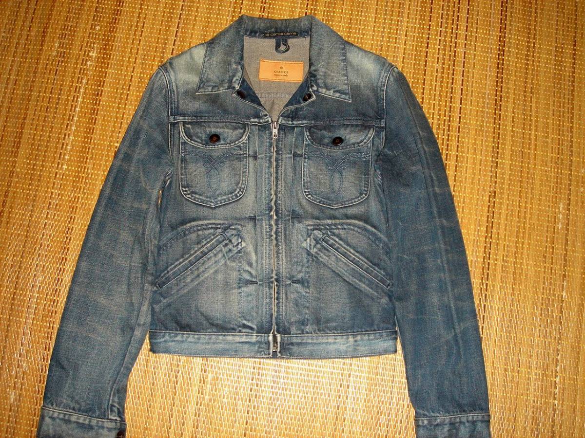 2023年最新】ヤフオク! -「デニムジャケット メンズ」(グッチ)の中古品