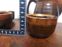 茶器　天目おもてなし茶器セット　湯呑み　急須　茶道具　茶器セット　_画像6