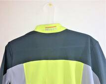 ミレー 半袖 シャツ 90サイズ トレッキングウェア 登山　黄緑黒_画像5
