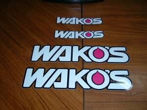  free shipping * Waco's cutting letter sticker 4 pieces set *