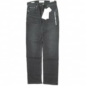 新品 Calvin klein Jeans カルバンクラインジーンズ Body Jeans ロゴプリント スキニーデニムパンツ J319892 30 Black ジップフライ g13490